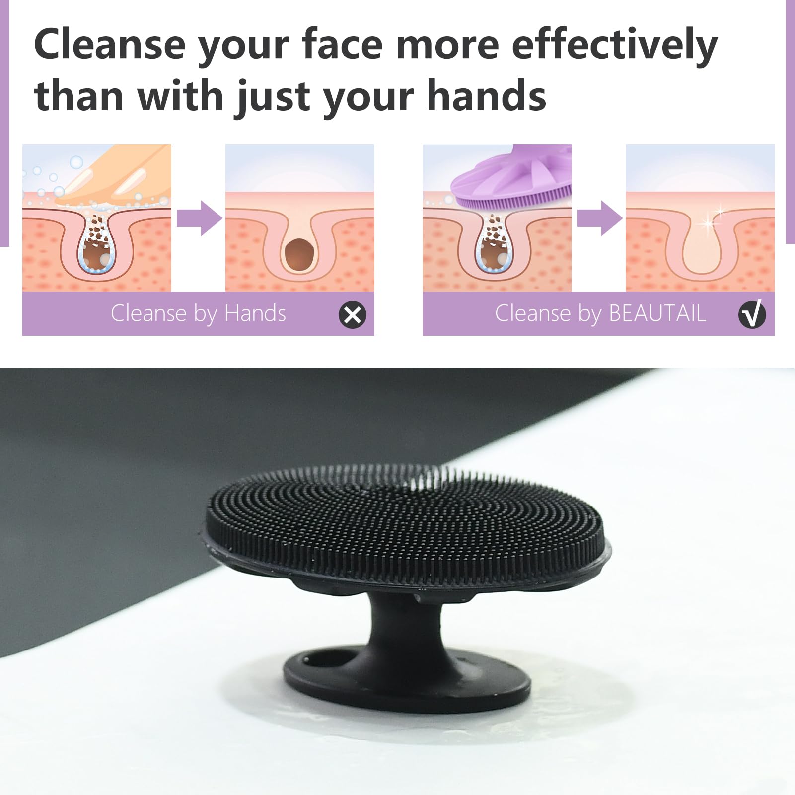 Durable, food-grade silicone safe for boiling and repeated use