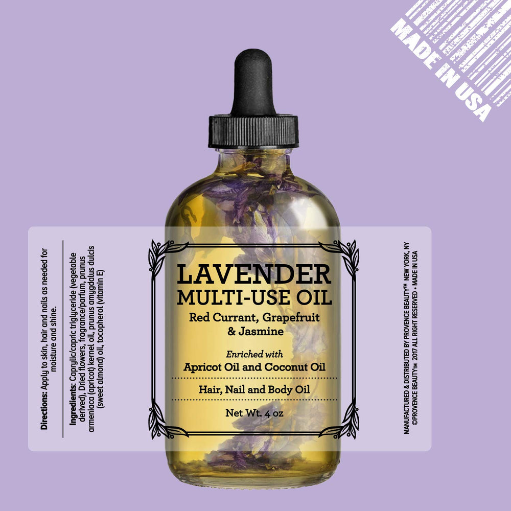 BEAUTE DE PROVENCE Aceite lavanda para manos, nutre uñas y cutículas.