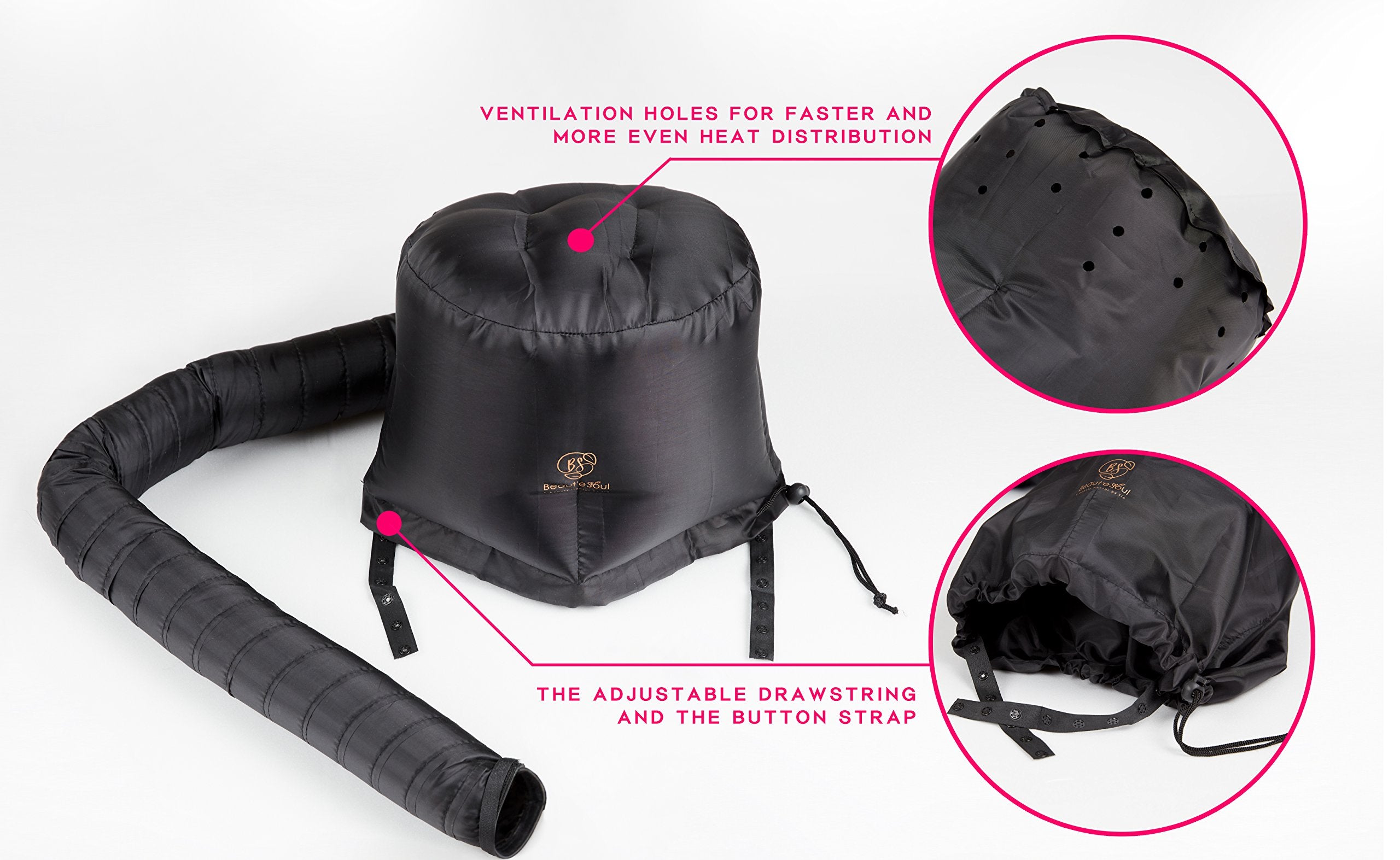 Beauté Seoul bonnet ready for deep conditioning with heat-assisted treatments