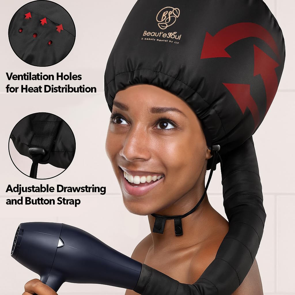 Beauté Seoul soft hood on display for comfortable at-home conditioning