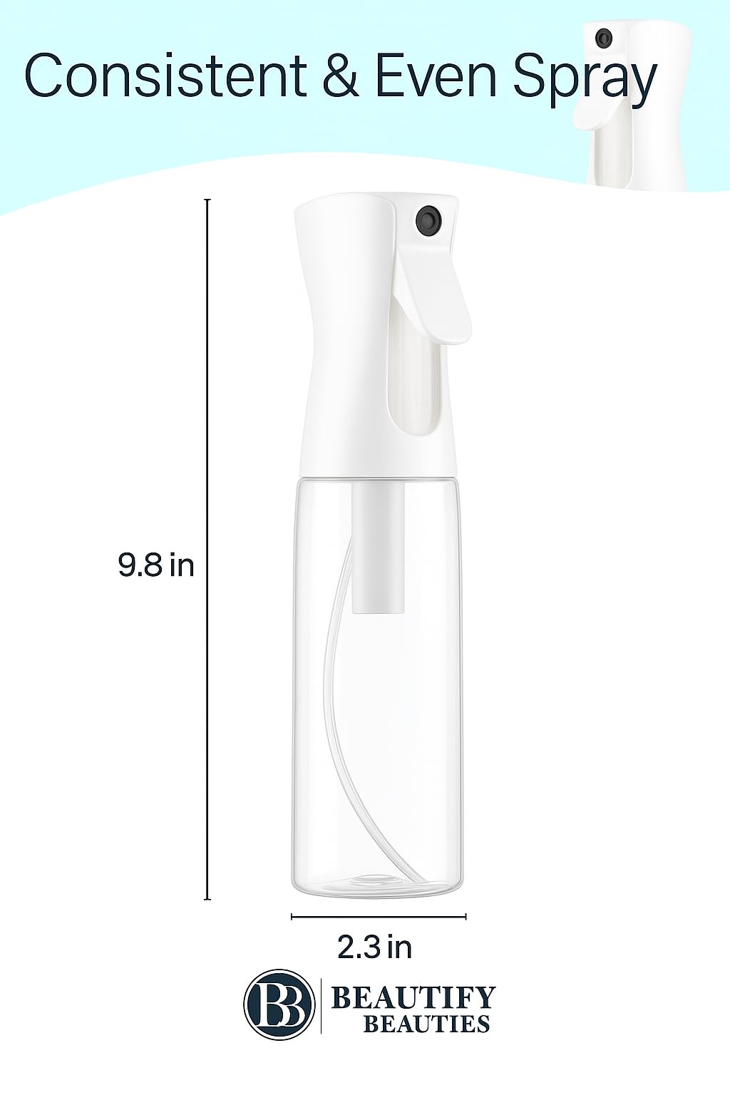 BeautifyBeauties spray bottle for quick cleaning and refreshing surfaces
