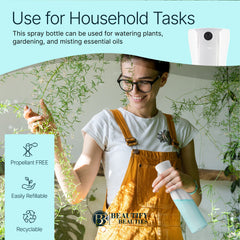 BeautifyBeauties multipurpose spray bottle suitable for hair, plants, and beauty tasks