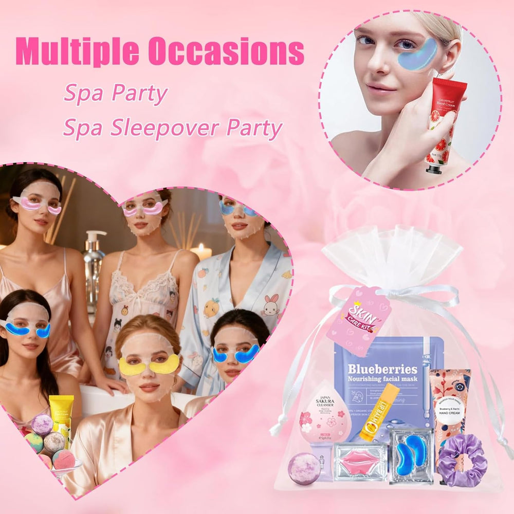Beauty Bar bath bombs in colorful hues for a refreshing bath experience