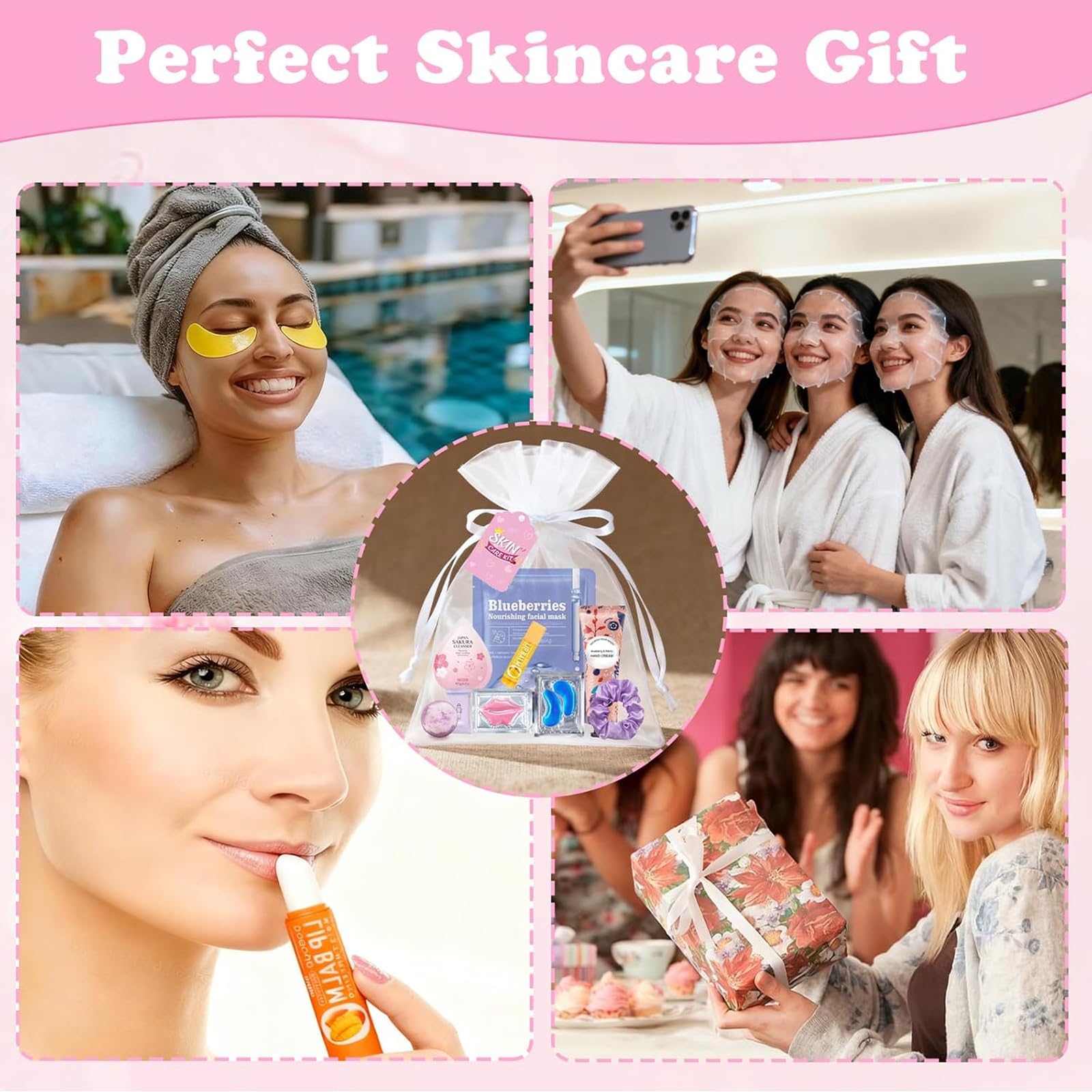 Beauty Bar eye masks ready for cooling, soothing sleepover pampering