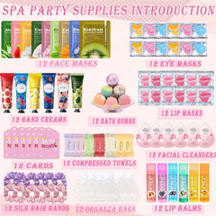 Beauty Bar face masks assortment for a relaxing, shared spa night