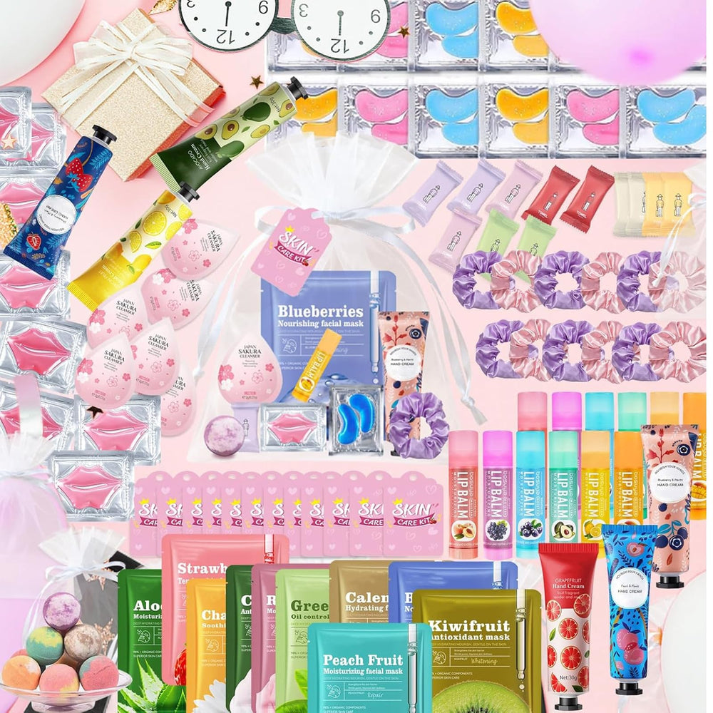 Beauty Bar organza gift bags elevating party favors with elegant presentation