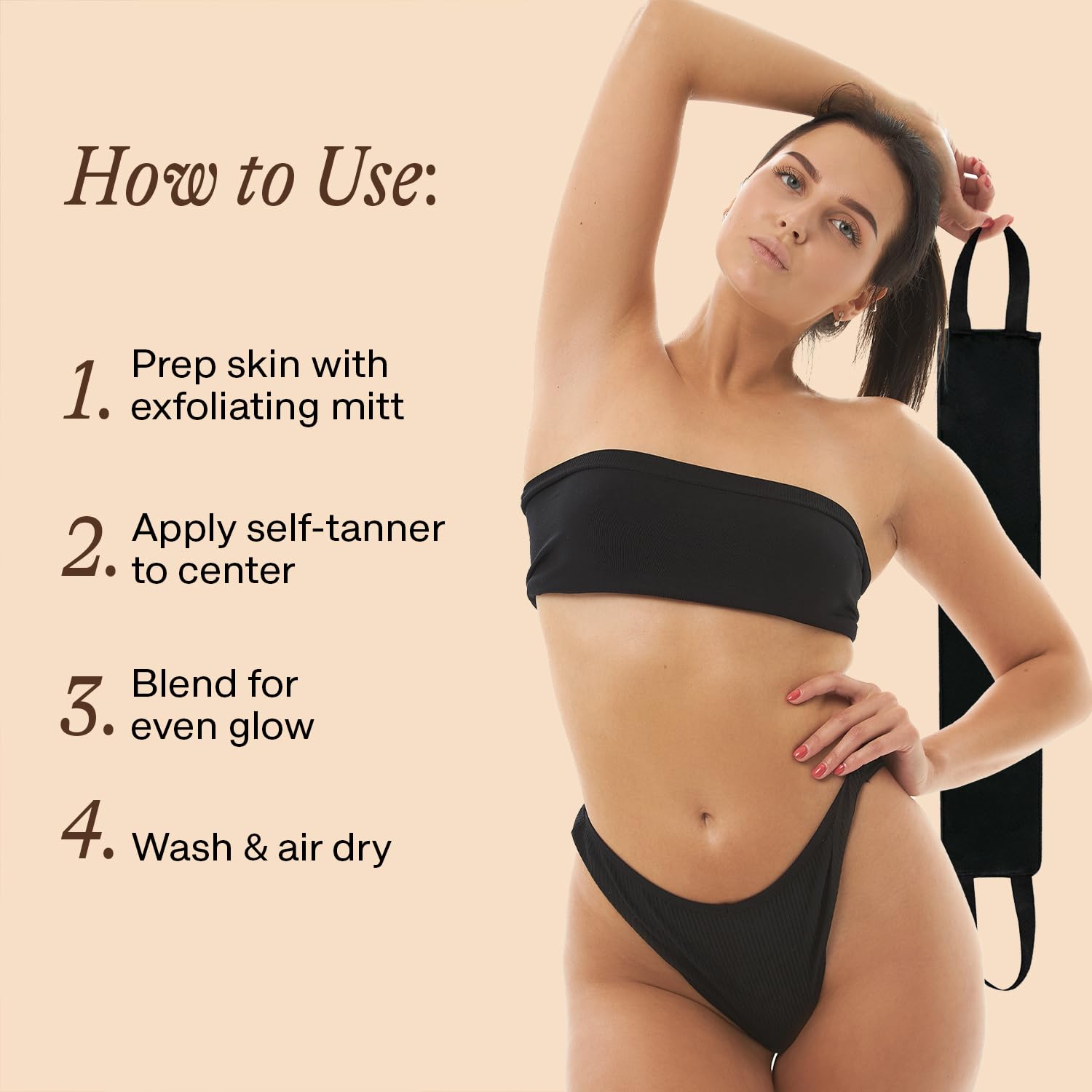 Beauty by Earth: uso cómodo y ergonómico en la espalda.