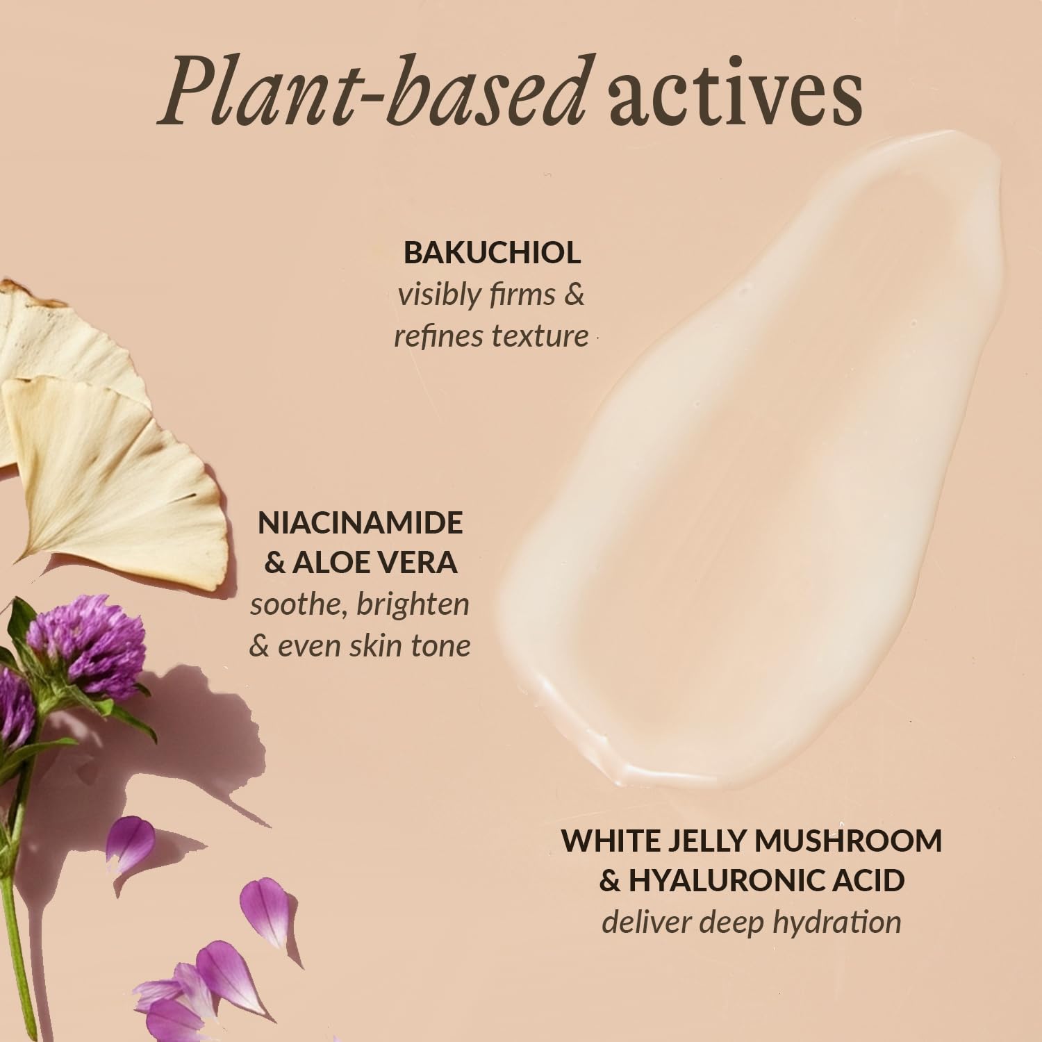 Beauty by Earth Bakuchiol Serum ingredients highlight organic botanicals for clean formula