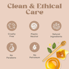Beauty by Earth bálsamo labial orgánico, aplicación suave para labios agrietados y sensibles.