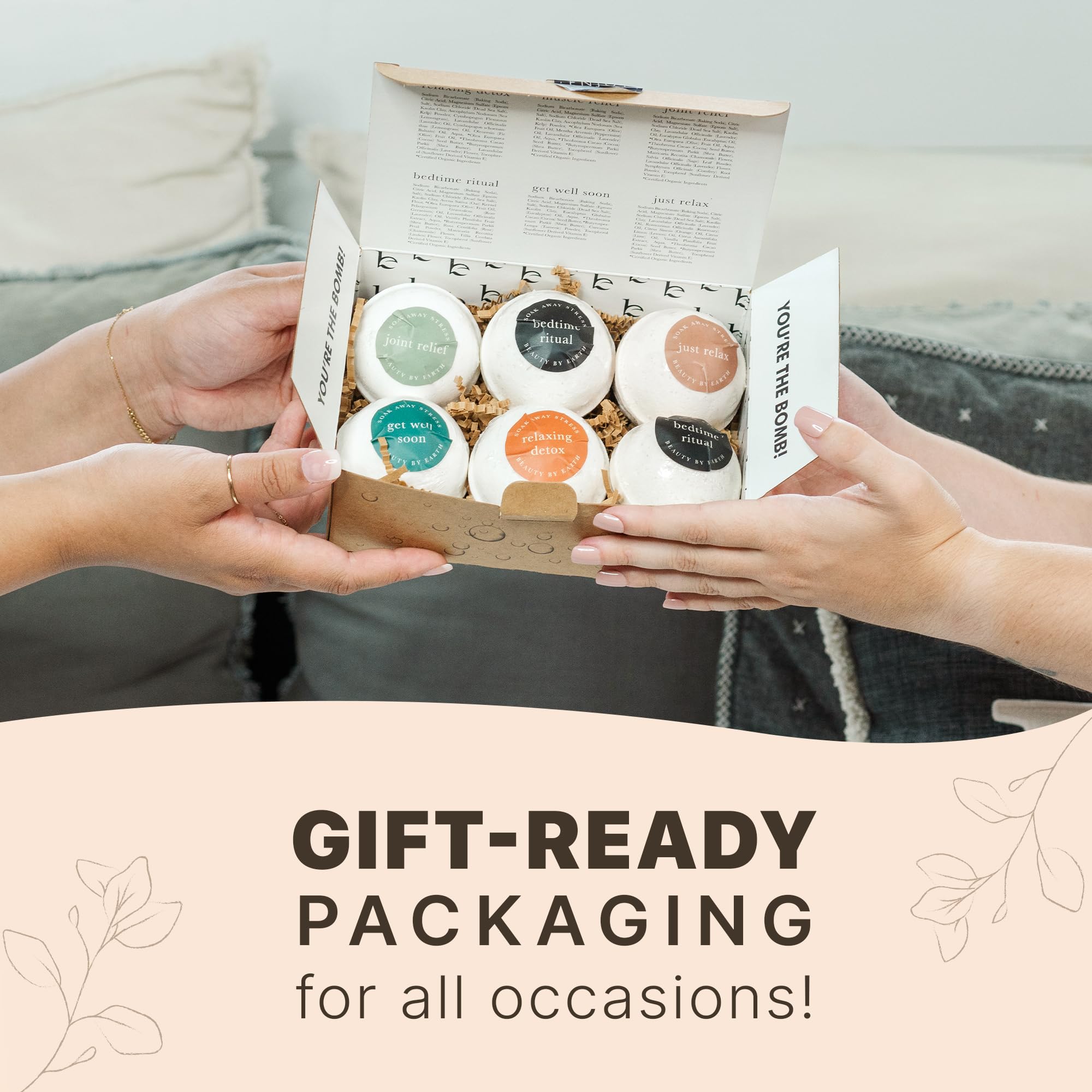 Beauty by Earth bath bombs are USA-made in small batches for quality.