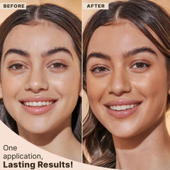 Beauty by Earth face tanner serum pump allows easy, controlled dispensing.