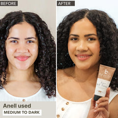 Beauty by Earth Face Tanner texture looks lightweight and non-greasy.