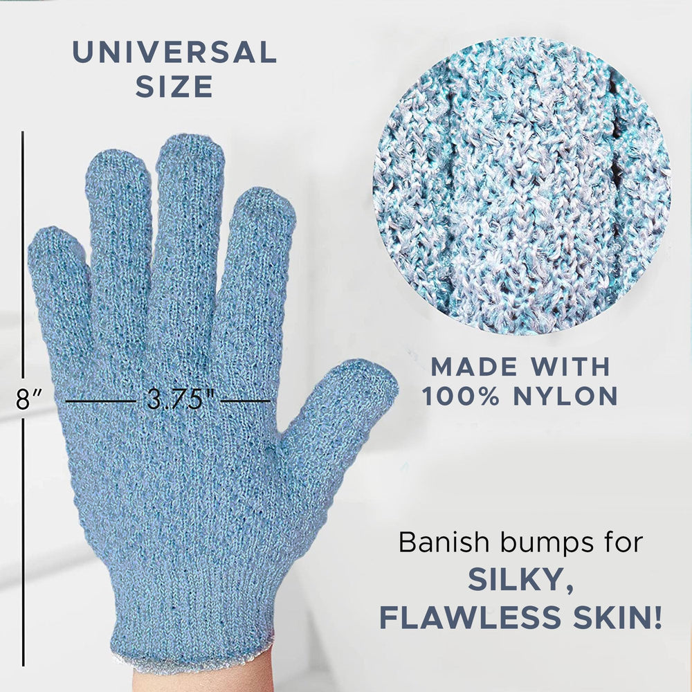 Beauty by Earth conjunto de guantes exfoliantes para ducha