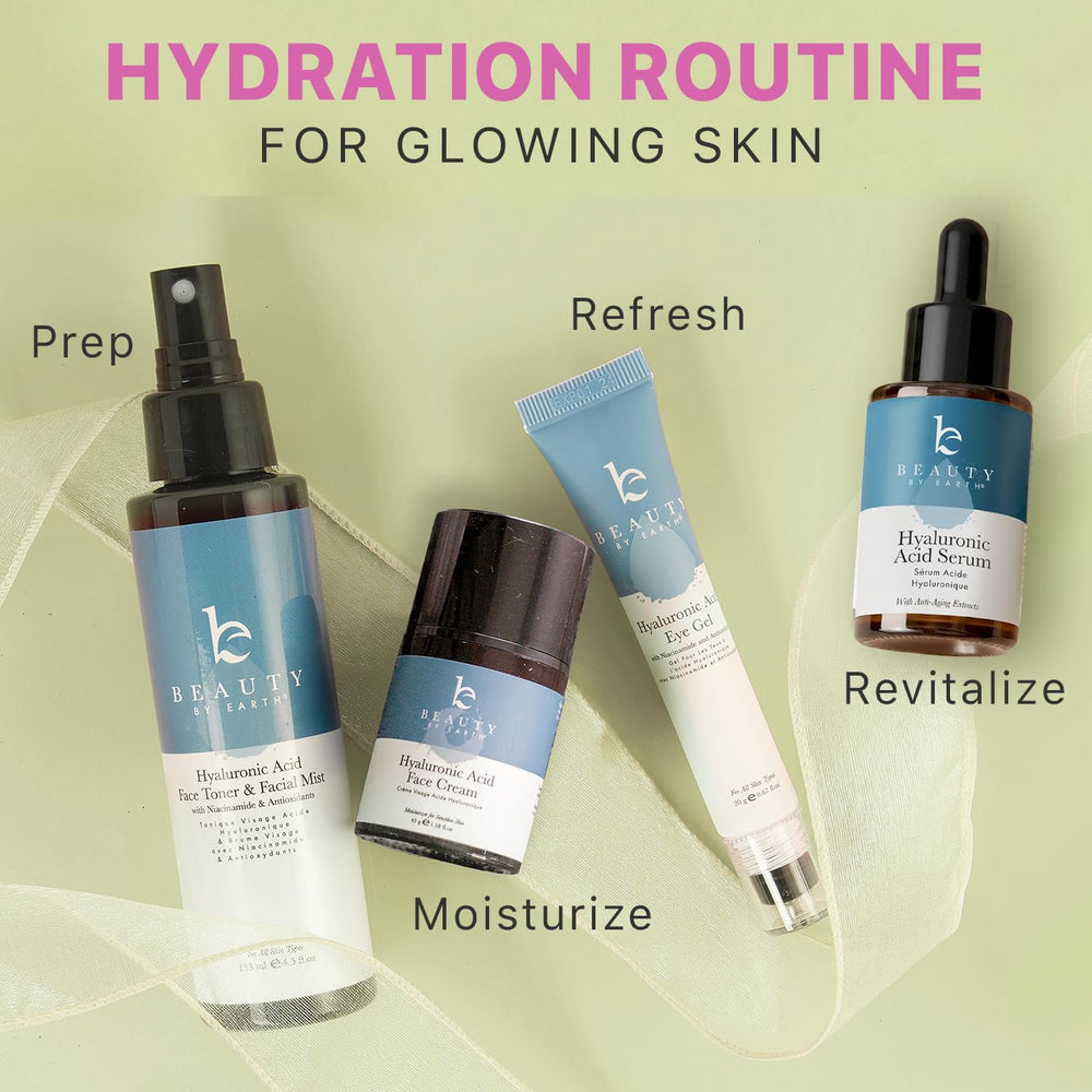 Beauty by Earth packaging emphasizes recyclable materials and sustainable skincare