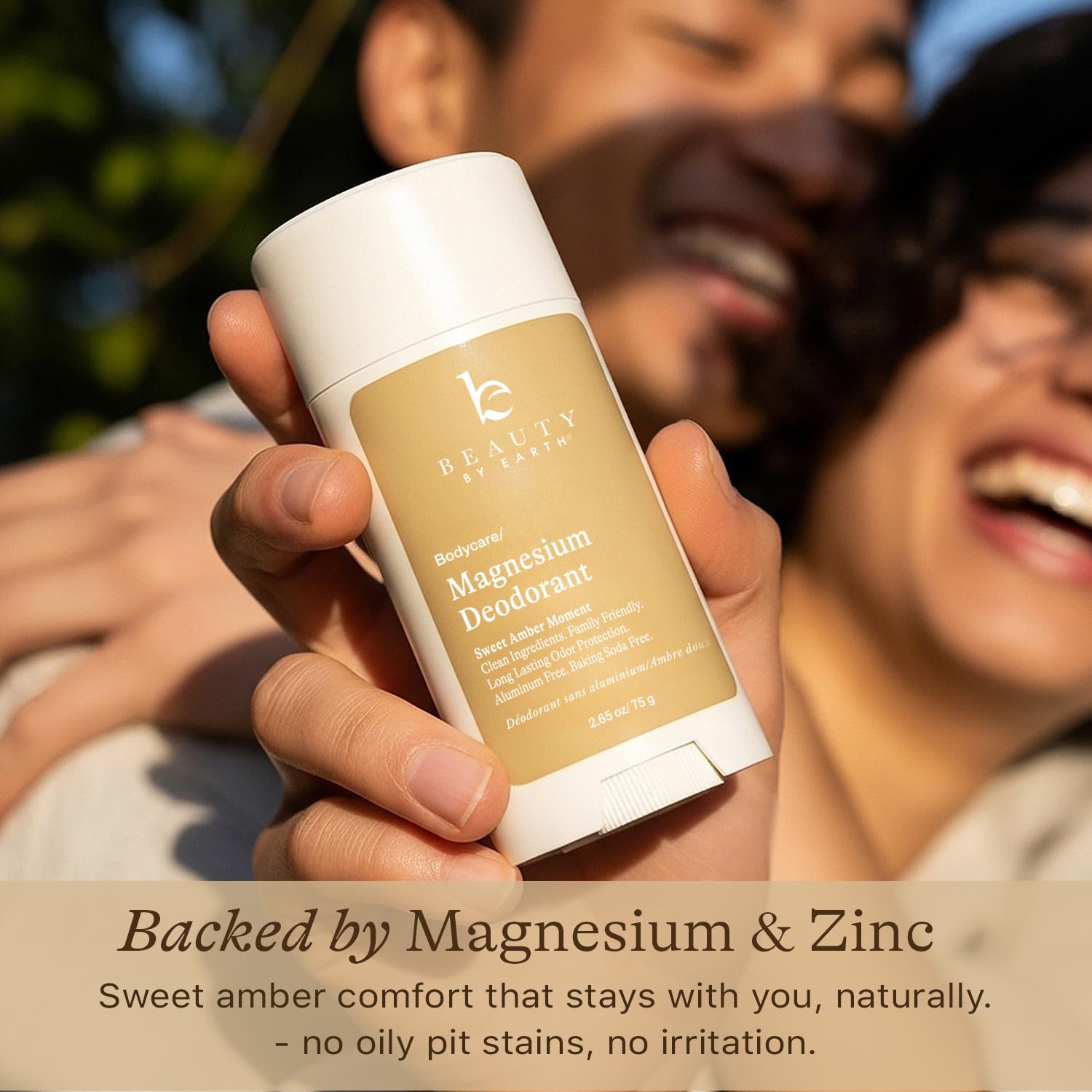 Beauty by Earth USA-made deodorant supports ethical, local production.