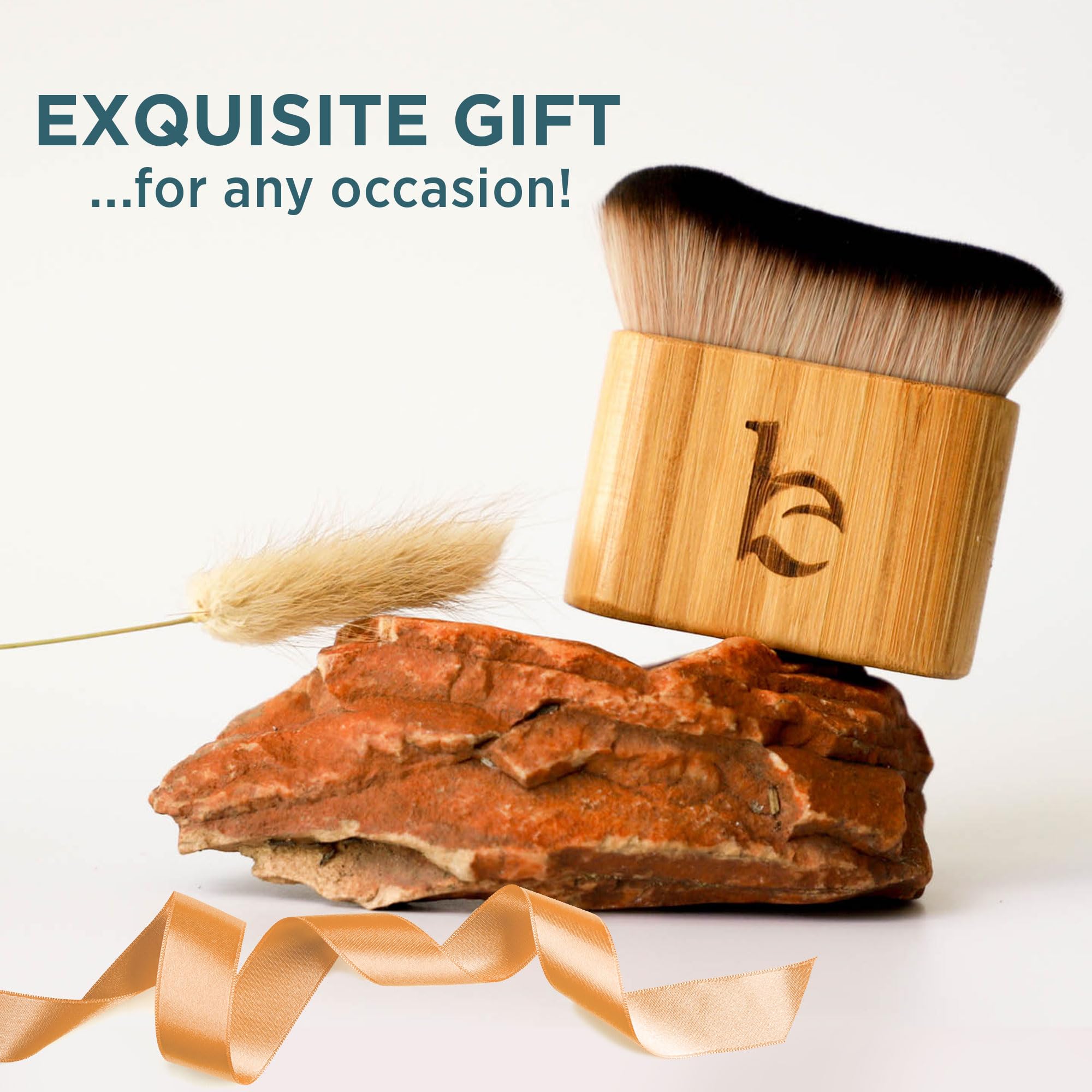 Beauty by Earth doubles as a makeup blender for liquid products on the body.