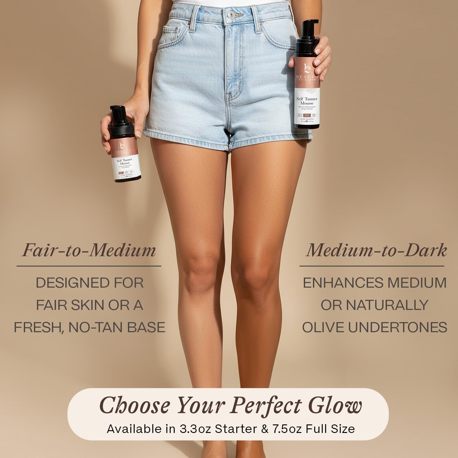 Beauty by Earth No dyes or harsh chemicals in the formula for comfort.
