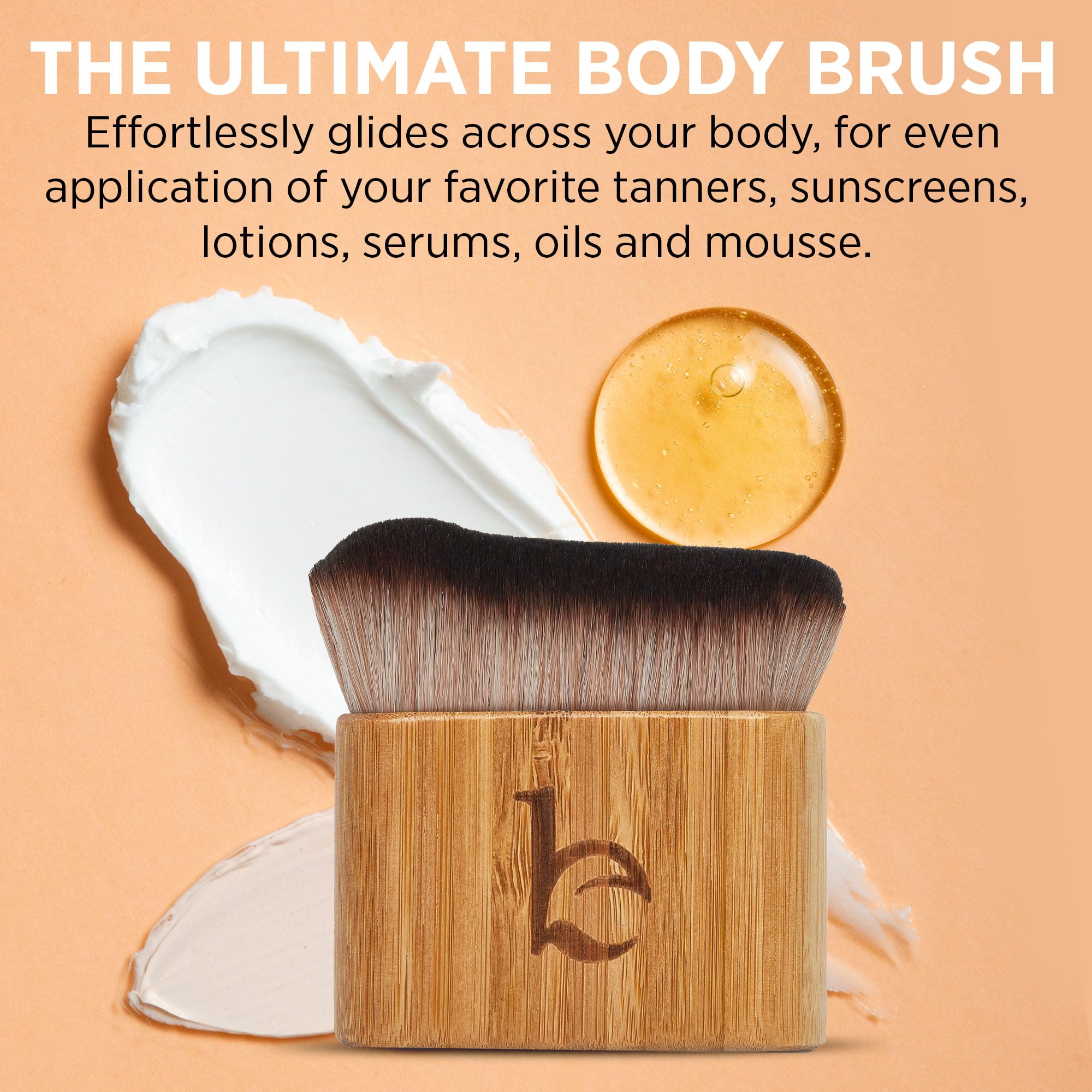 No mitt needed with Beauty by Earth, ideal for self tanner use.