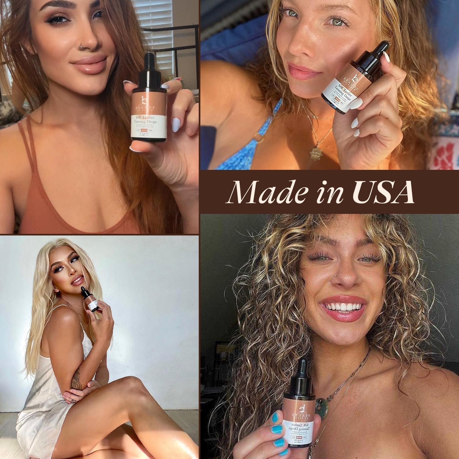 No odor self tanner detail highlighting a pleasant application experience