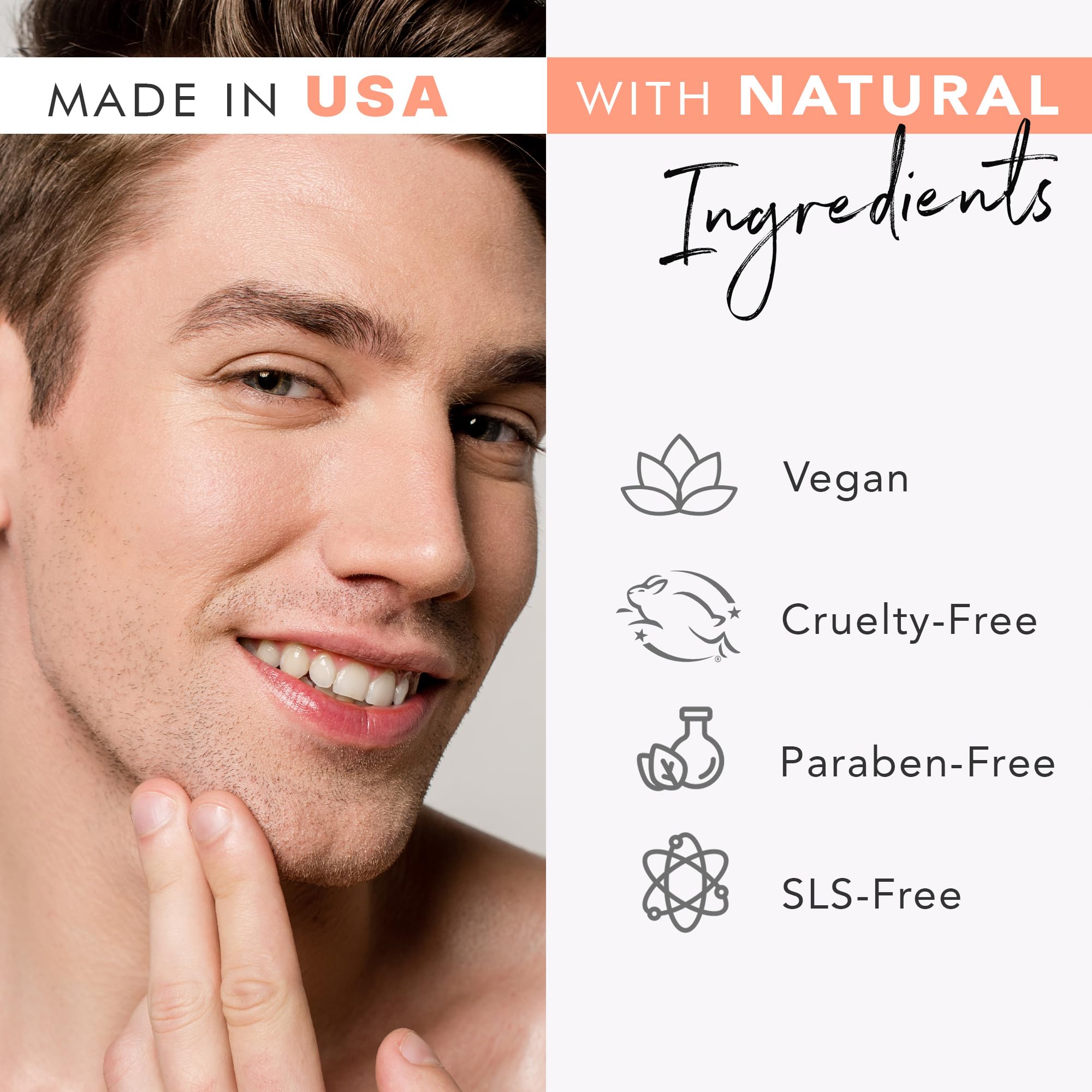 Beauty by Earth pores-clearing action visual highlights deeper cleansing for radiant skin