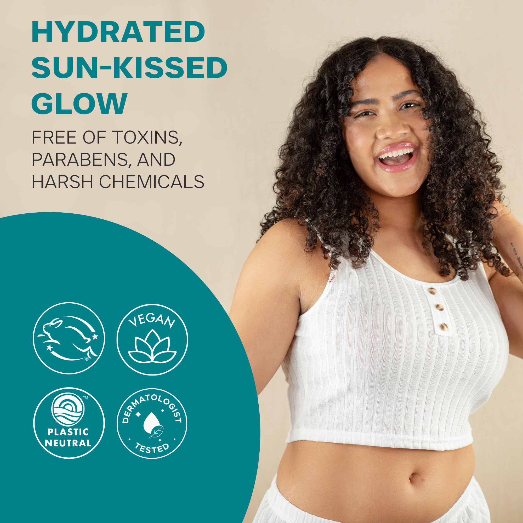 Beauty by Earth color rápido: desarrollo en horas para bronceado dorado