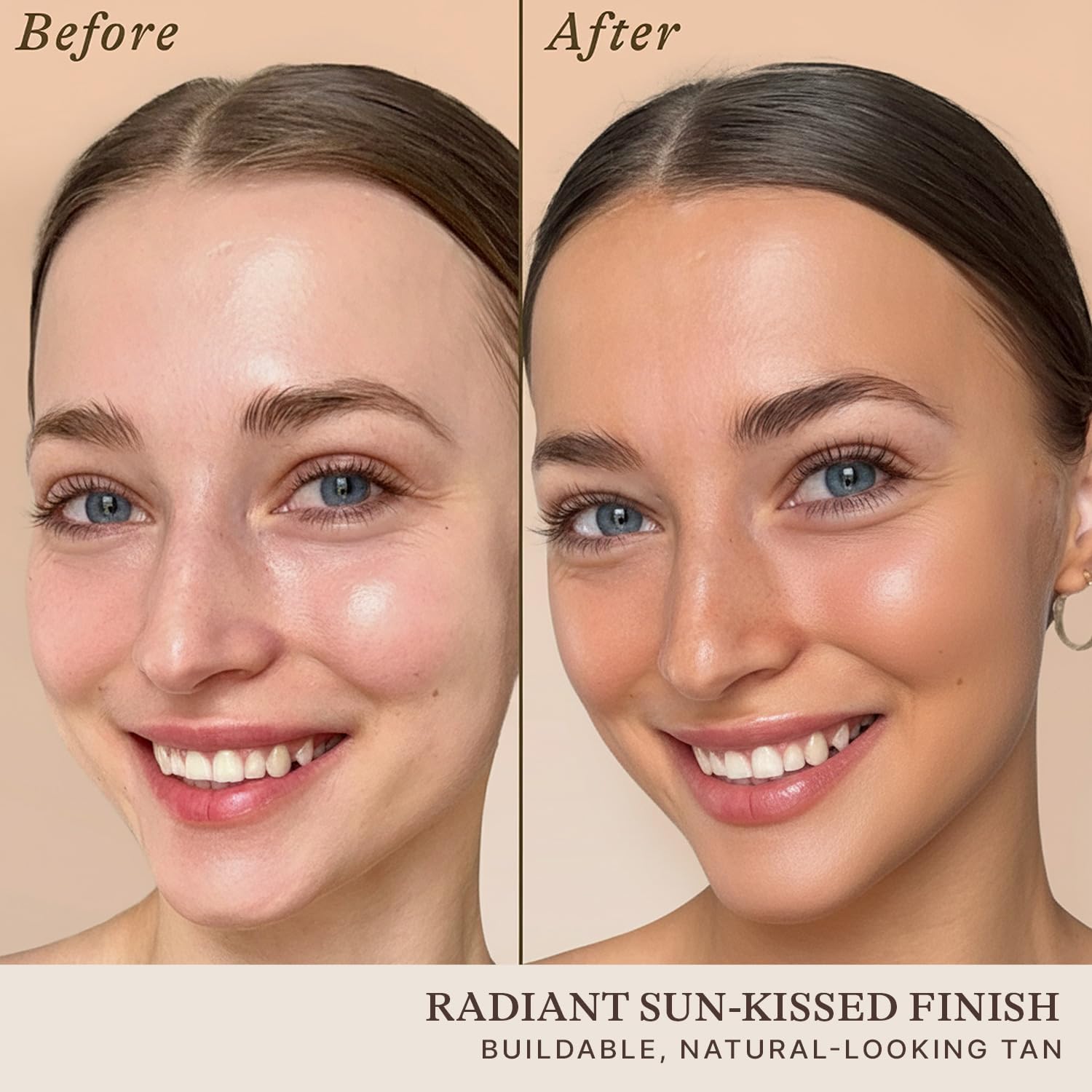 Beauty by Earth self tanning drops face pipette enables precise, customizable application