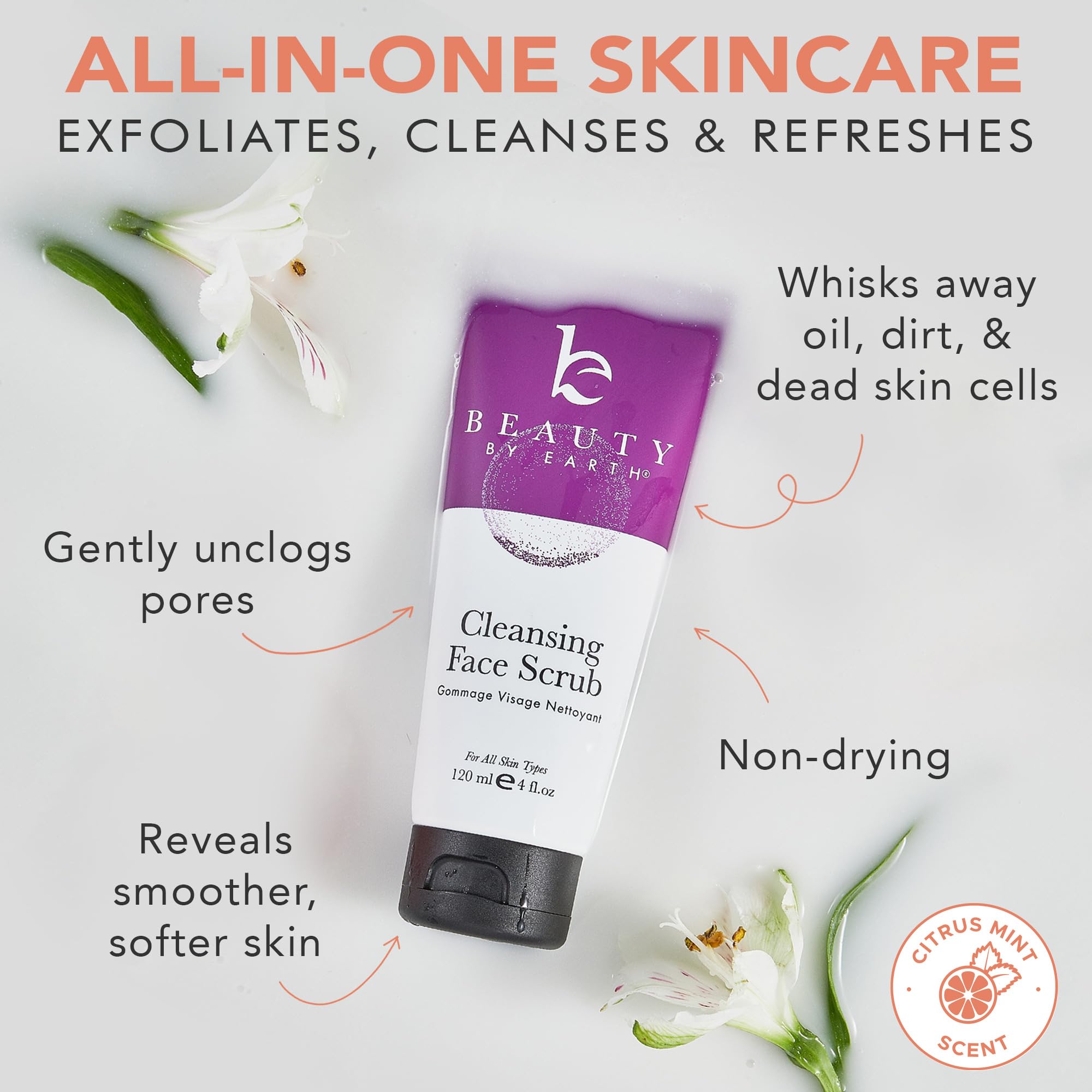 Beauty by Earth skin smoothing finish after use suggests refined texture