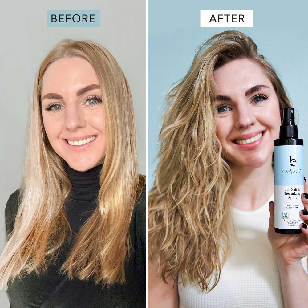 Beauty by Earth spray textura natural para cabello con cuerpo.