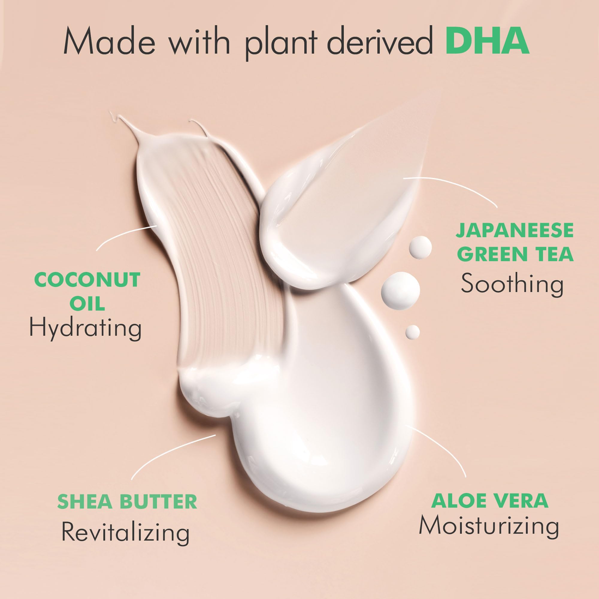 Beauty by Earth dye-free formula supports safe, sunless tanning.