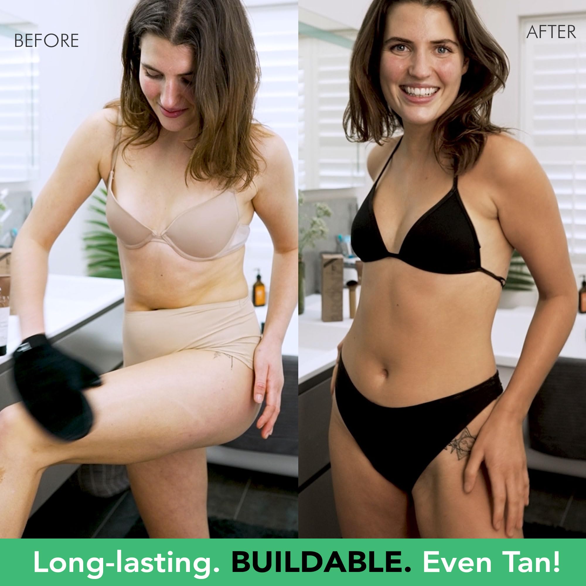 Beauty by Earth USA-made self tanner reflects premium quality.