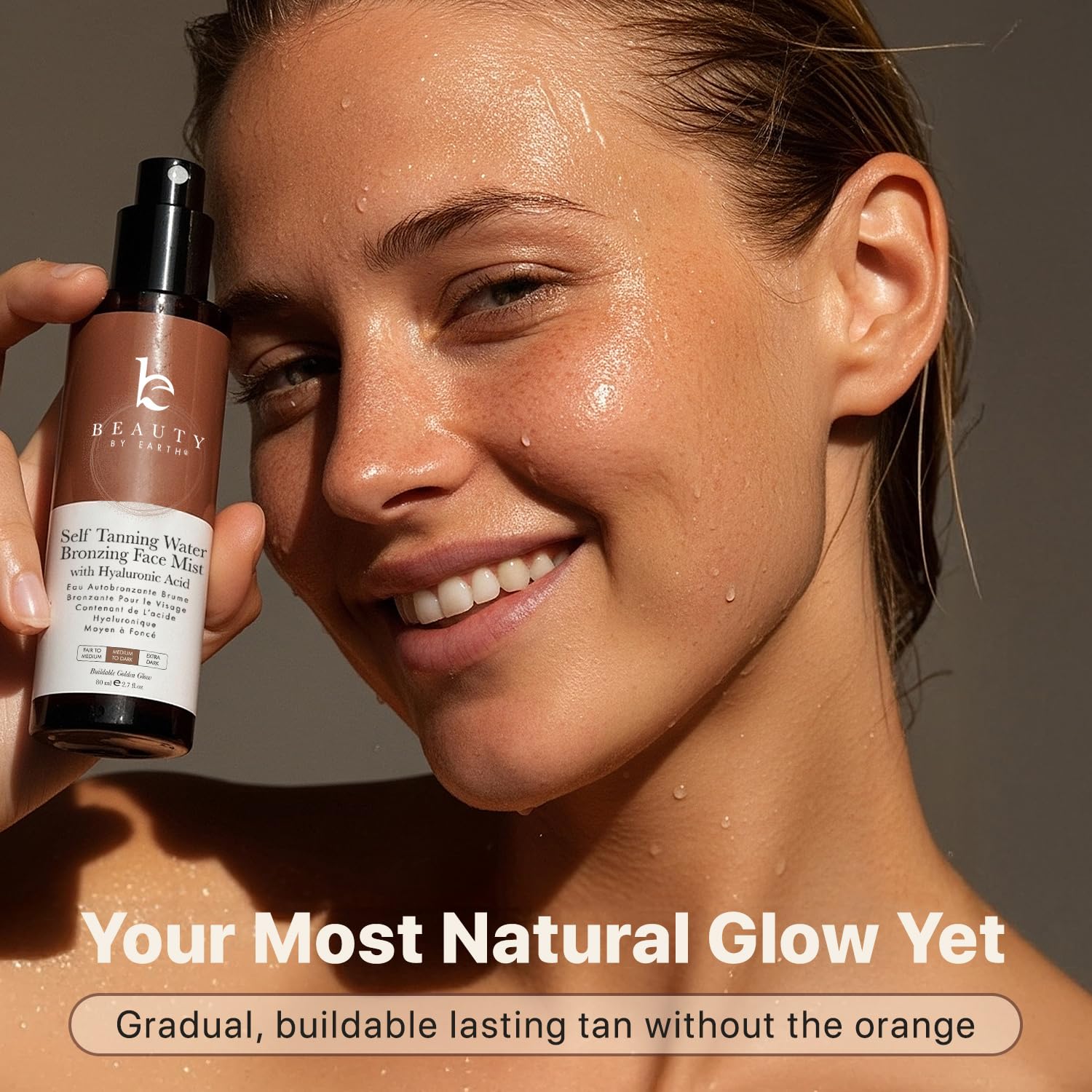 Beauty by Earth USA made logo highlights domestic production
