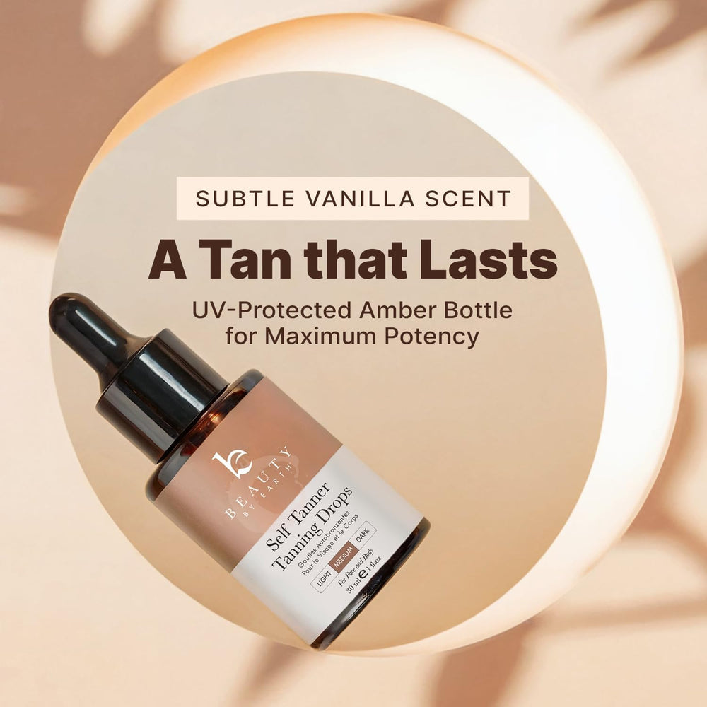 USA-made Beauty by Earth packaging emphasizing toxin-free ingredients