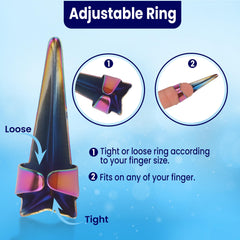 Beauty & Crafts stainless steel braiding tool offers durable daily use.