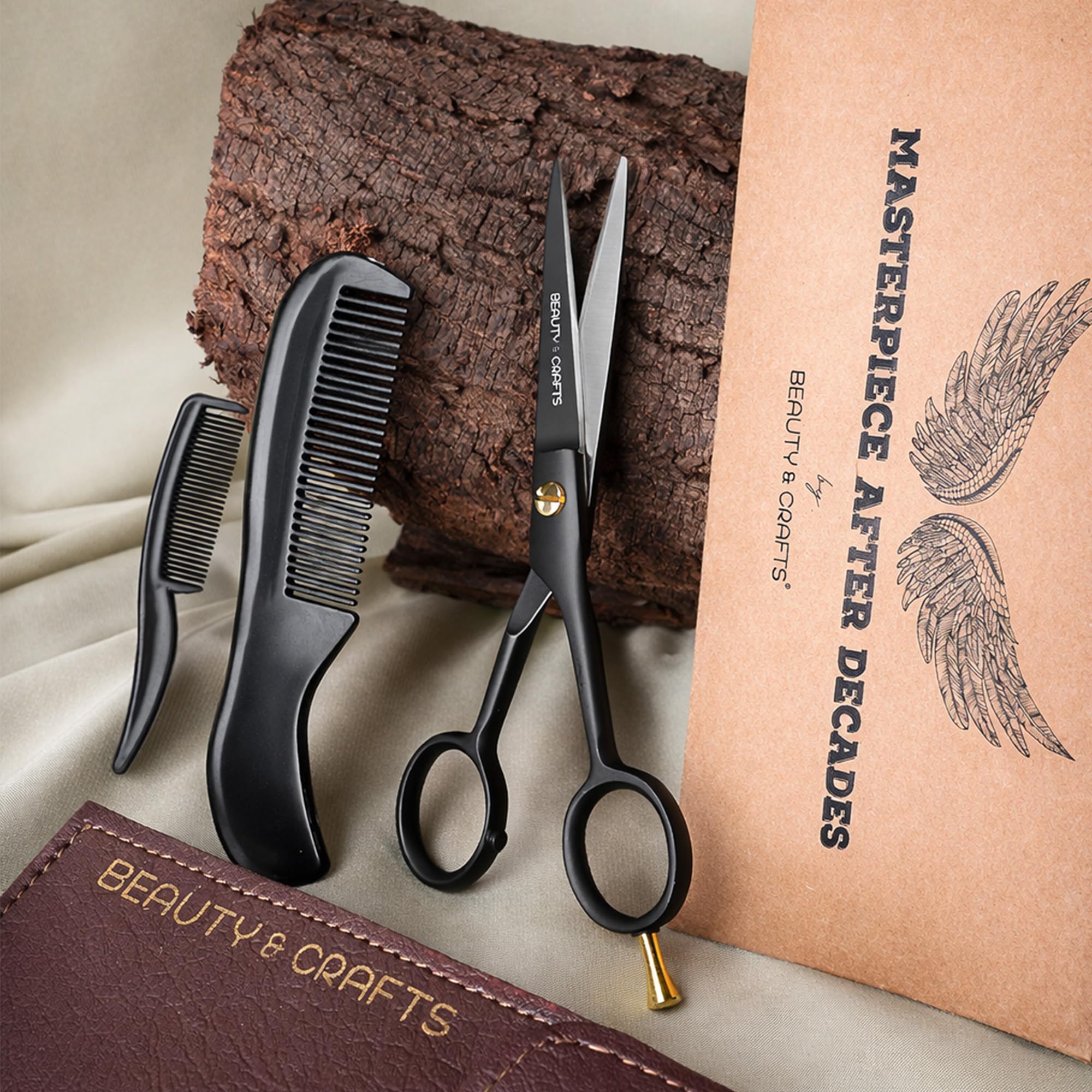 Beauty & Crafts travel grooming kit ready for on-the-go care.
