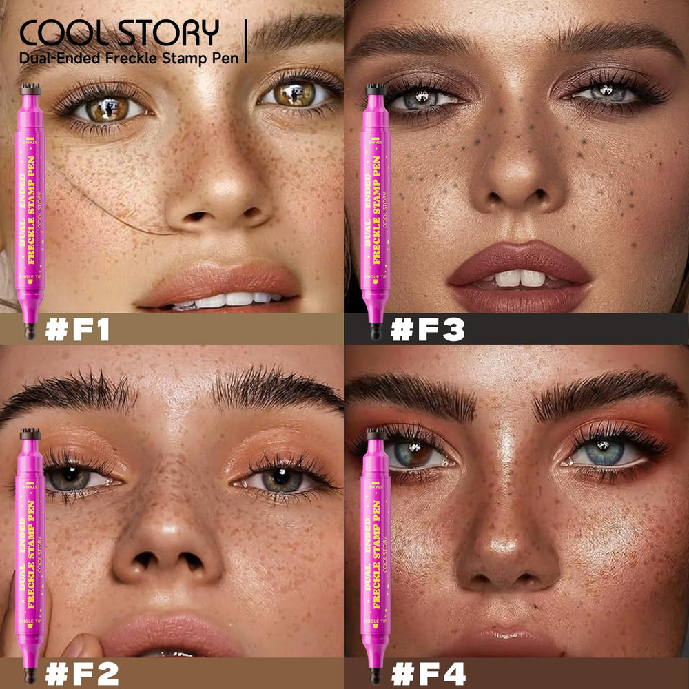Beauty Glazed freckle pen waterproof formula stays put through heat and sweat.