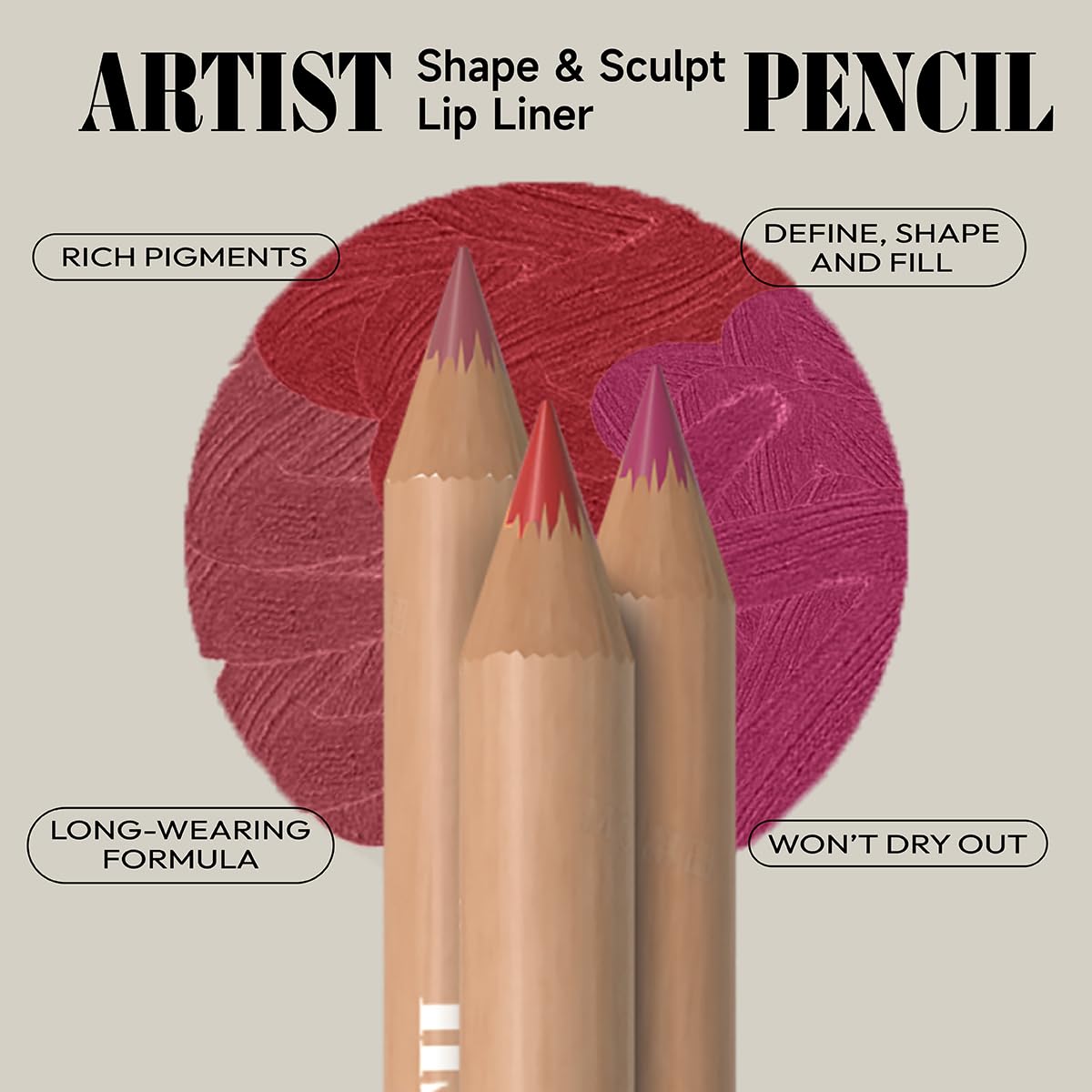 Beauty Glazed Nude Pink Set versatile nude shades for many skin tones.