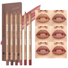 Beauty Glazed Nude Pink Set packaging lip liner for precise lip shaping all day.