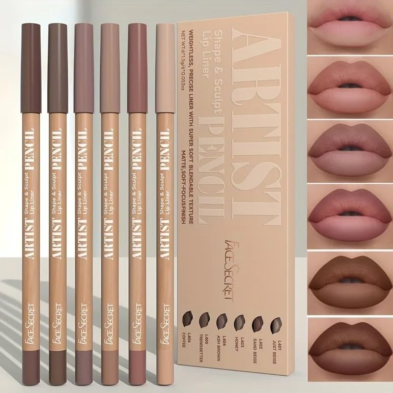Beauty Glazed Nude Pink Set pencil closeup reveals smooth, glide-on texture.