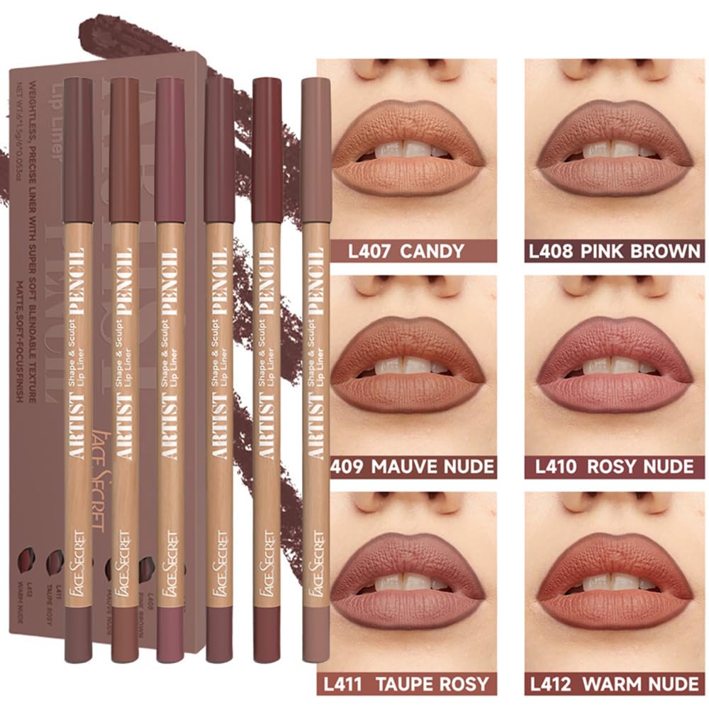 Beauty Glazed Nude Pink Set swatches on skin show soft to bold nude options.