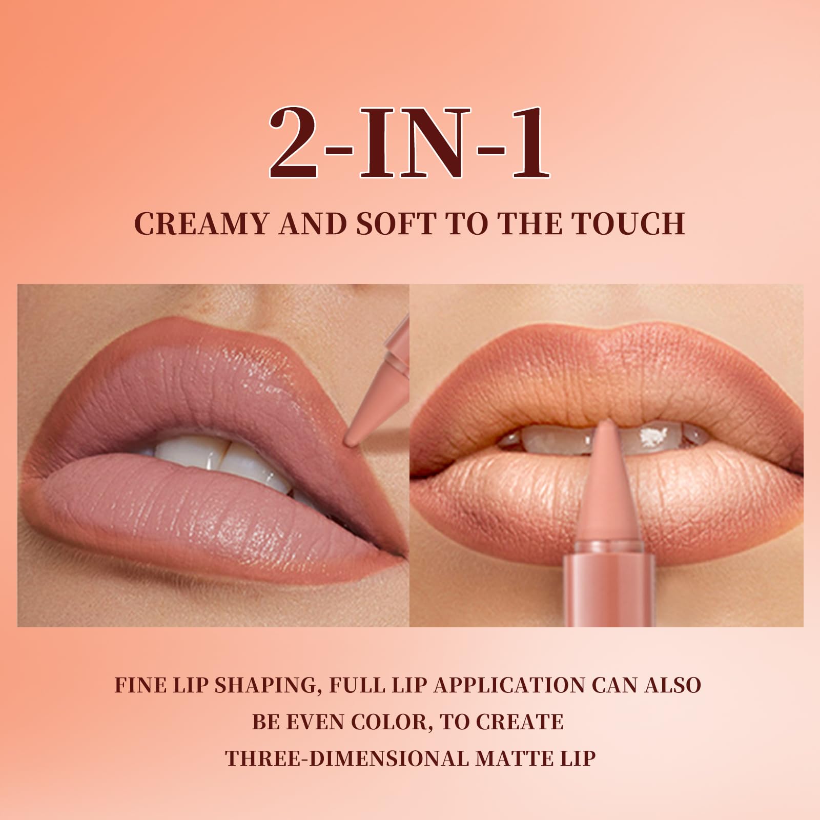 Beauty Glazed set-labial-degradado ideal para un look más voluminoso.
