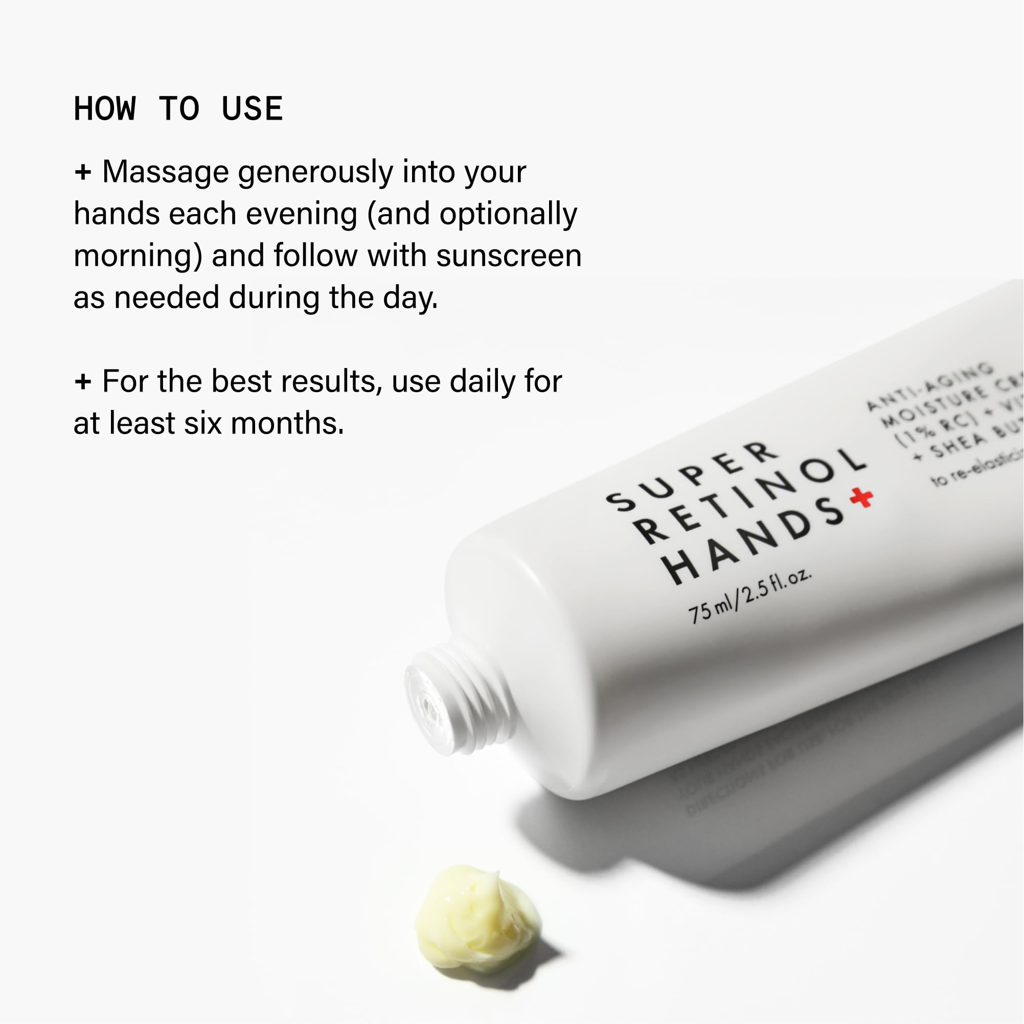 Beauty Pie fragrance-free label emphasizes clean formula suitable for sensitive skin.