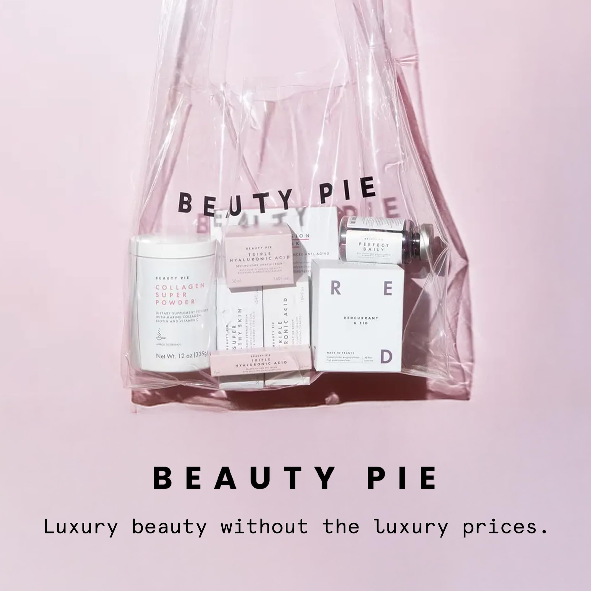 Beauty Pie shea butter and glycerin ingredients image conveys rich hydration.