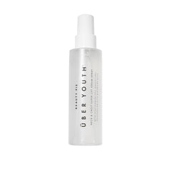 Beauty Pie Uber Youth Neck & Chest Serum-Spray bottle shows premium anti-aging care.