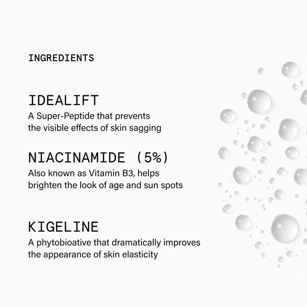 Beauty Pie Uber Youth Neck & Chest Serum-Spray trial data implies firmer-feeling skin.
