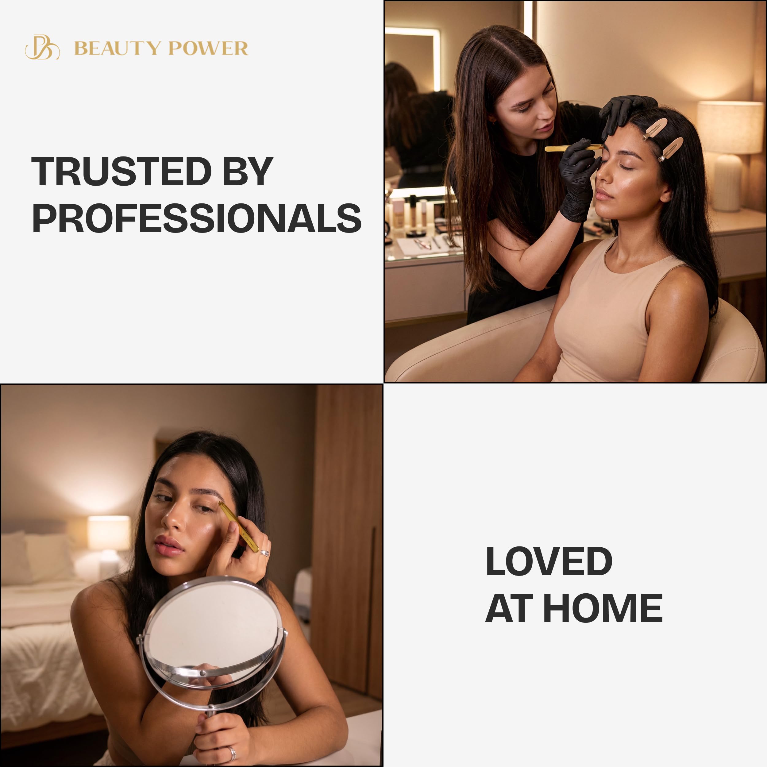 Beauty Power storage tube keeps the tweezer clean and organized.