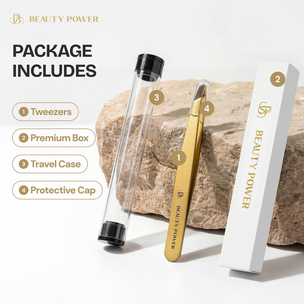 Beauty Power protective cap guards delicate tips during storage.