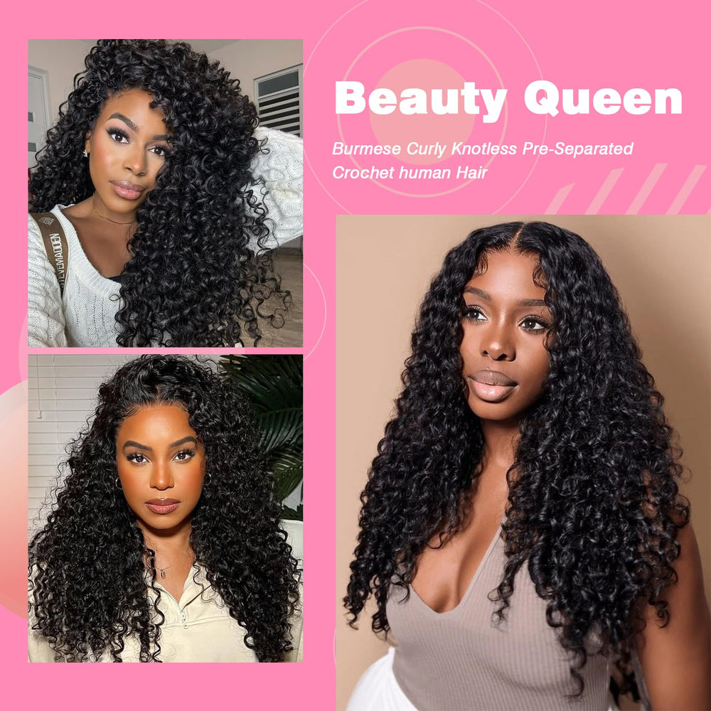 Beauty Queen complete packaging includes crochet hook and gift box for gifting.