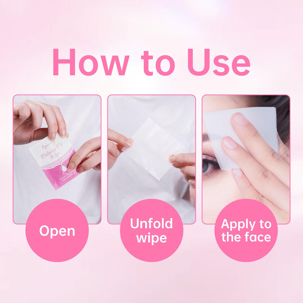 Beauty7 packaging reveals 30-count refill pack for long-term post-wax relief.