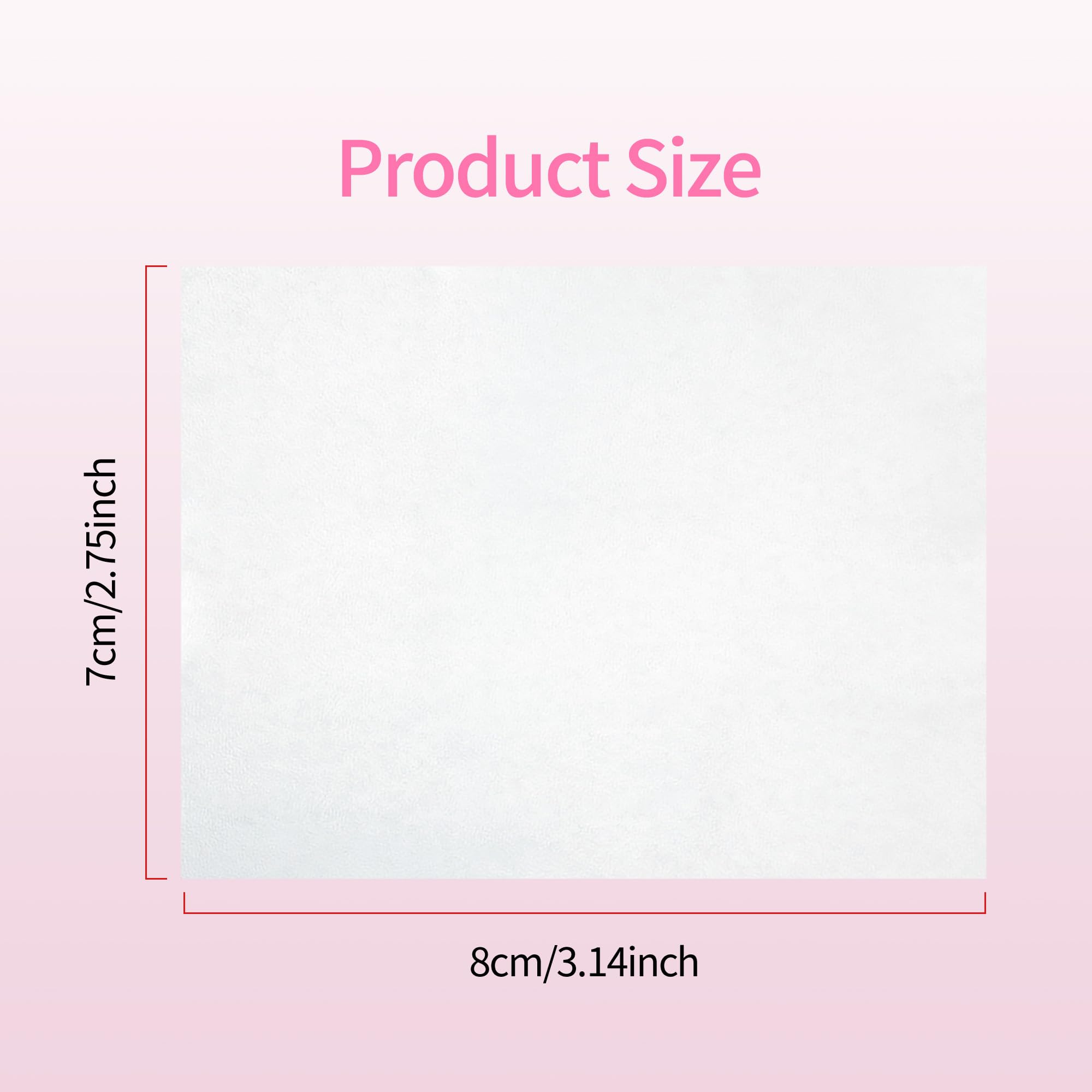 Beauty7 post-wax wipes angled with moisture droplets showing hydration.