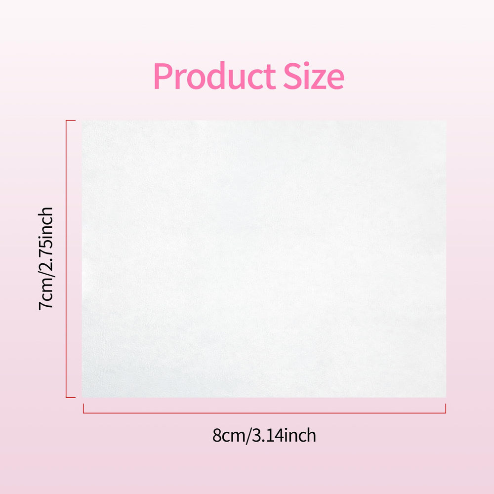 Beauty7 post-wax wipes angled with moisture droplets showing hydration.